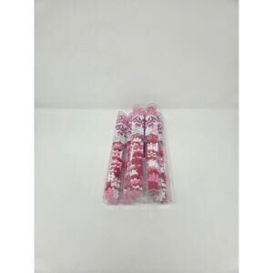 Red, Pink, White Valentine's Day Hashtag Building Blocks Set of 6